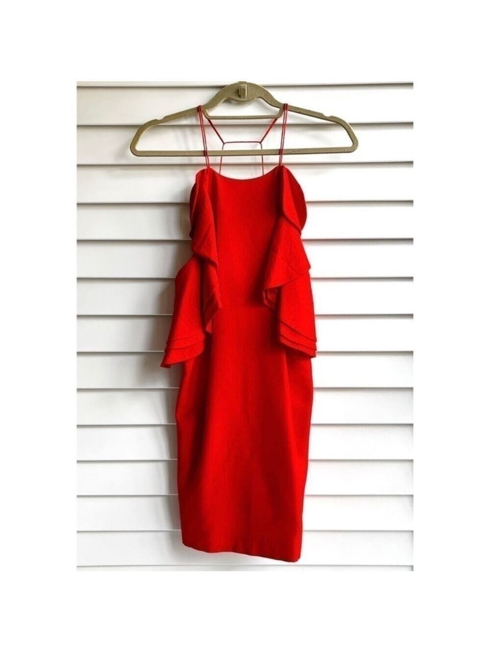 Revolve Cameo Wake Me Ruffled Mini Dress - Picture 6 of 12